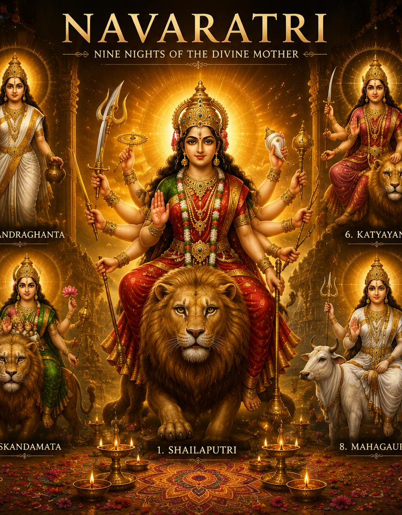 Navaratri: Nine Sacred Nights of the Divine Mother